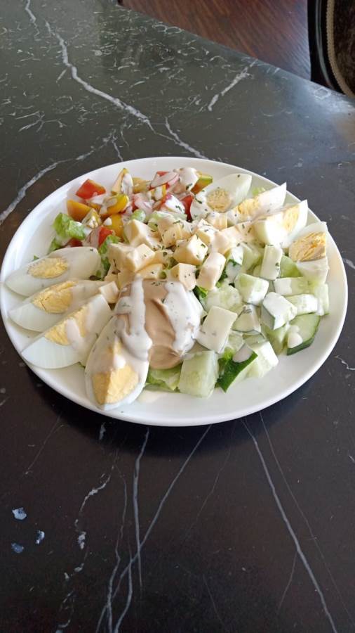 Keto Vegetarian Club Salad (best Seller)