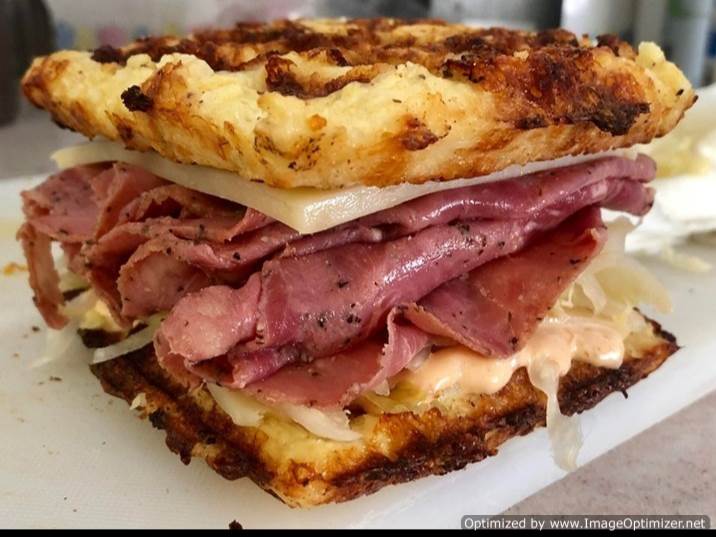 Cauliflower Crust Reuben
