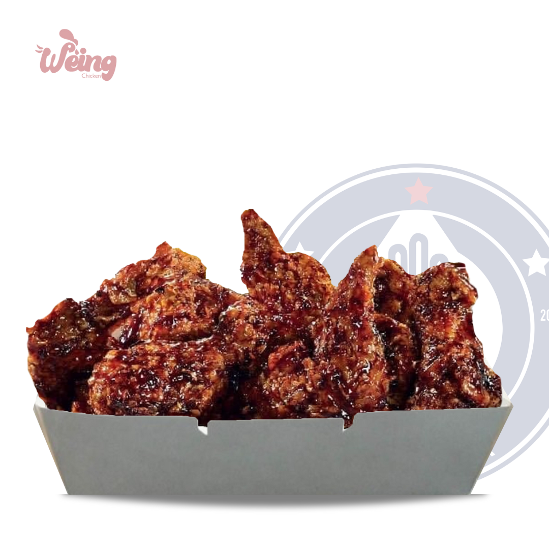 6 pc Barbecue Wing
