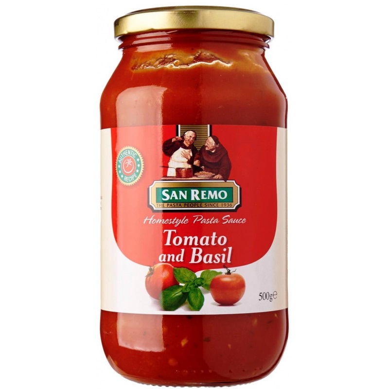 San Remo - Tomato & Basil Pasta Sauce 