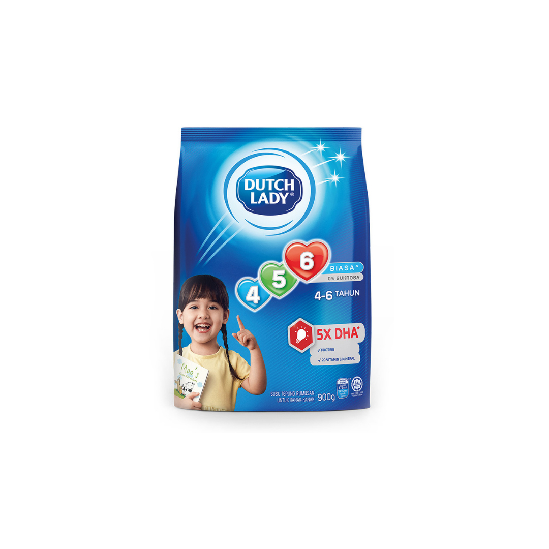 Dutch Lady - Plain Gum 4-6 Yr 