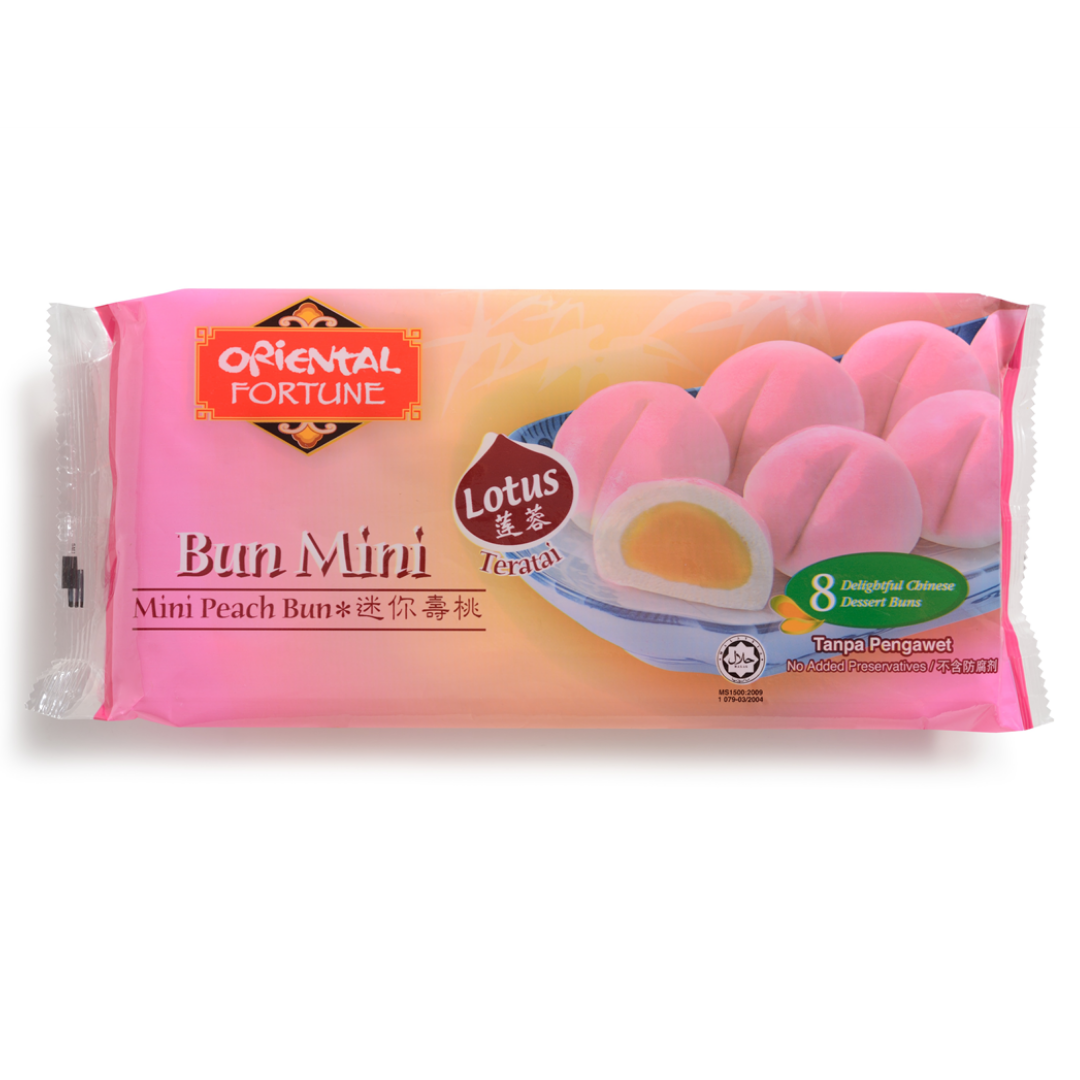 Oriental Fortune - Mini Peach Lotus Bun