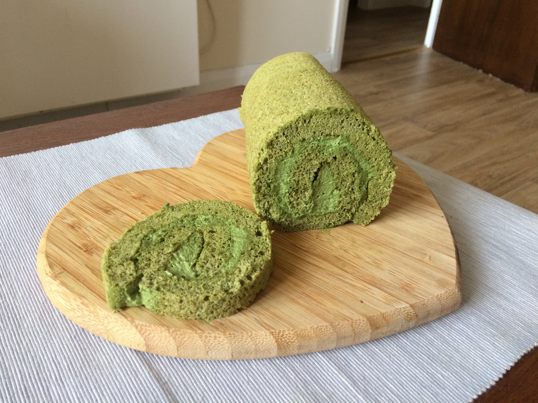 Matcha Swiss Roll