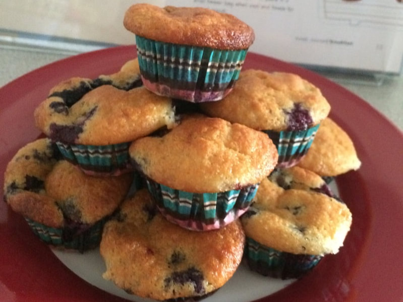 Blueberry muffins