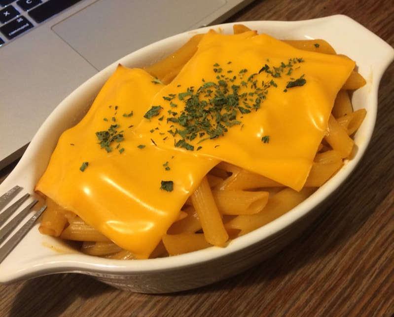 Baked Garganzola Cheese Pasta