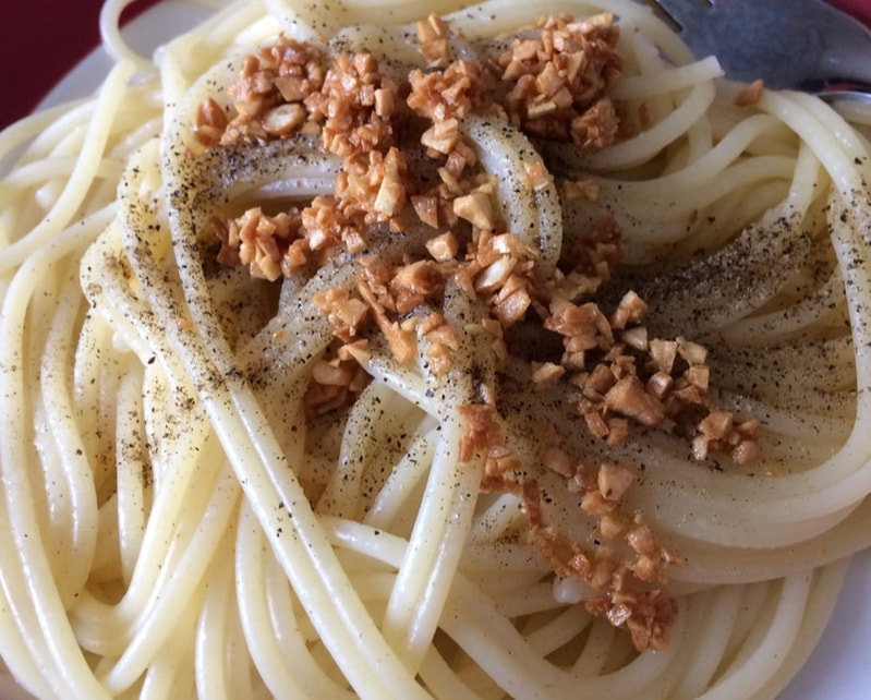 Garlic and Olive Oil Spaghetti