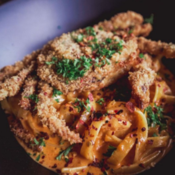 Spicy Soft Shell Crab Pasta