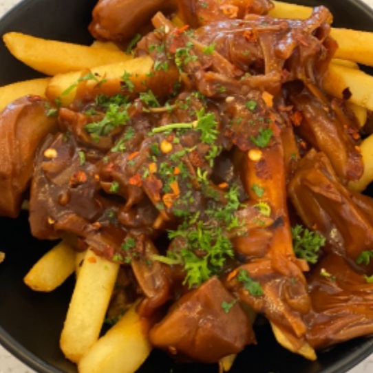 Jackfruit Loaded Fries