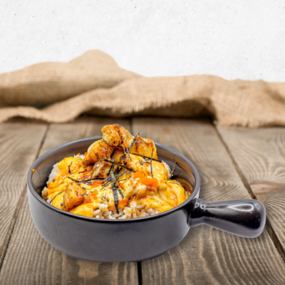 Mentaiko Salmon Baked Rice