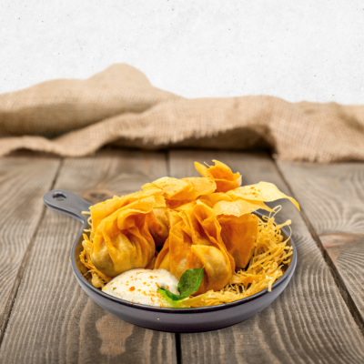 Deep Fried Jumbo Chicken Wonton